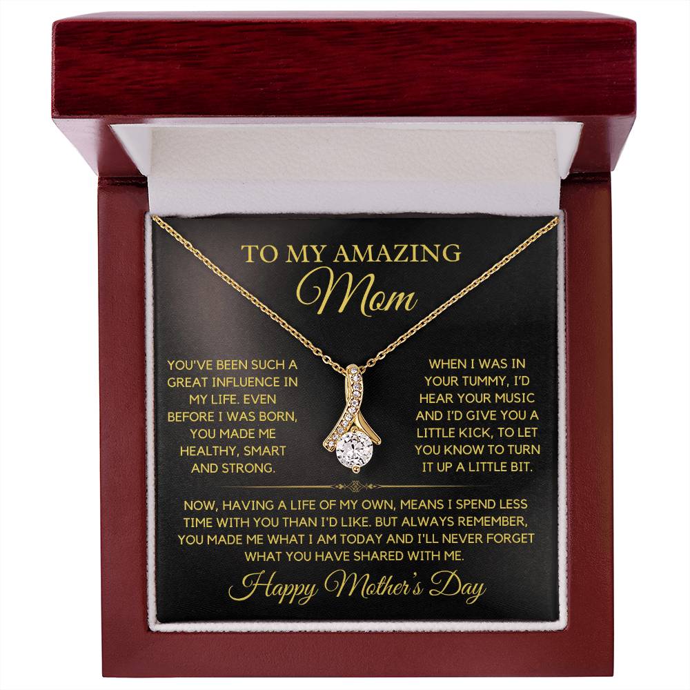 Gift for Mom for Mother's Day! You Made Me What I Am Today.