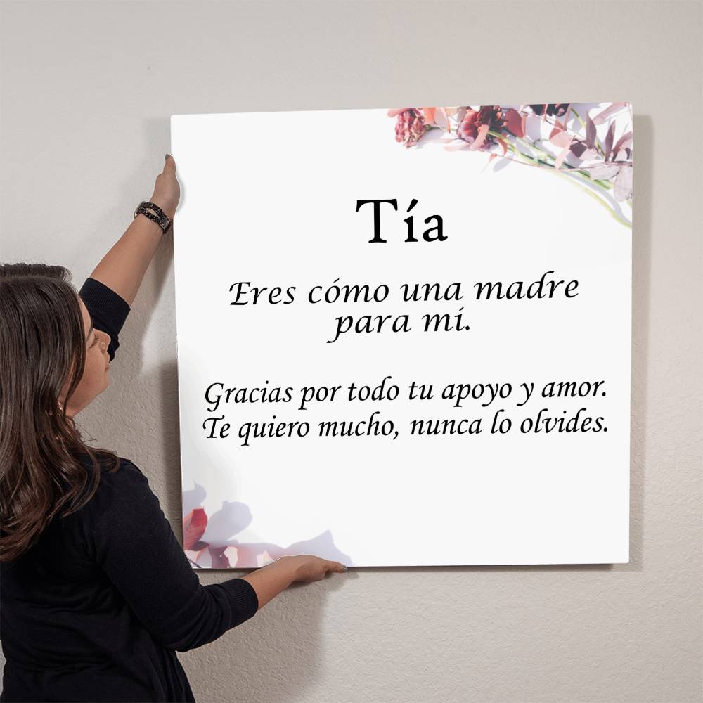 ¡Recuerdos eternos: Imprime tu amor en metal para tu tia especial!