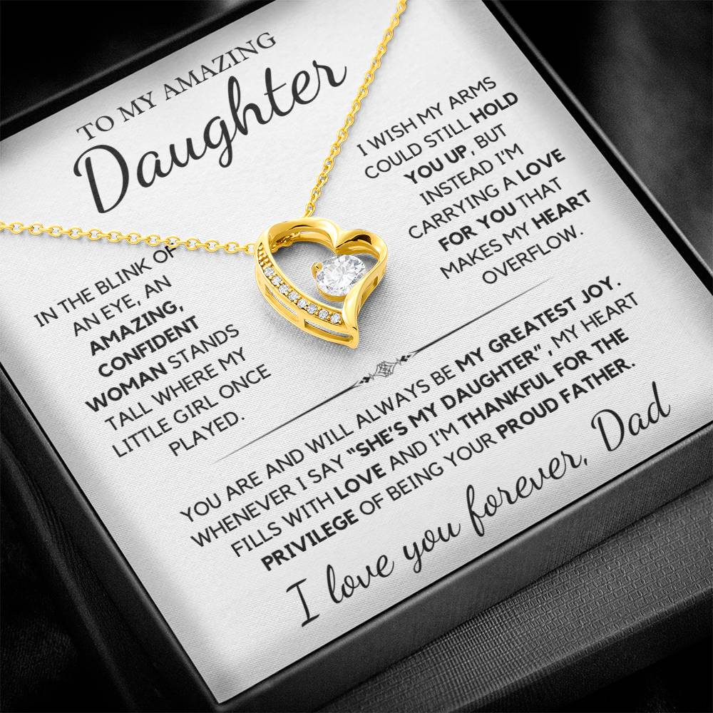 From Little Girl to Strong Woman, That's my Daughter! -From Dad